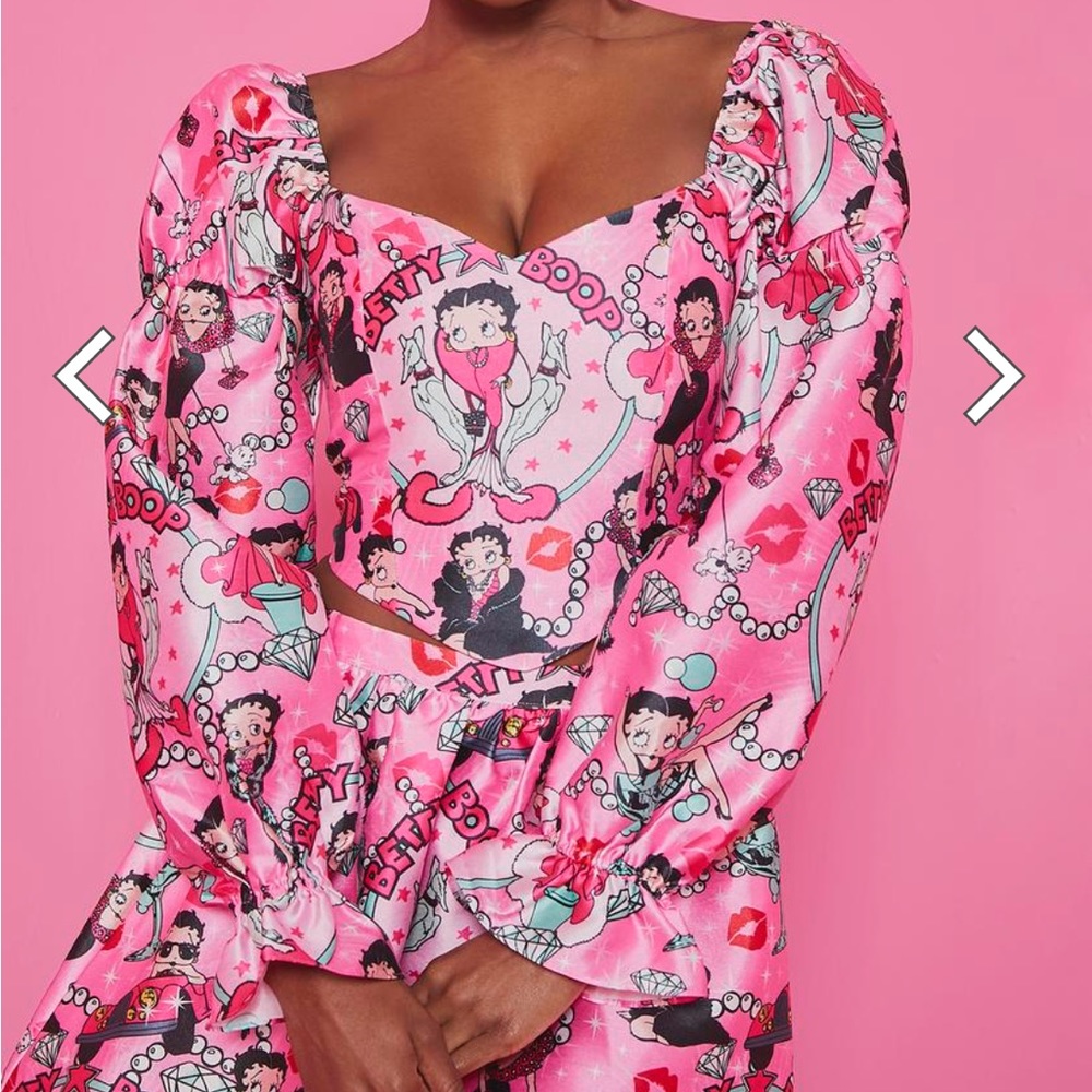 BRAND NEW Betty Boop Corset Top